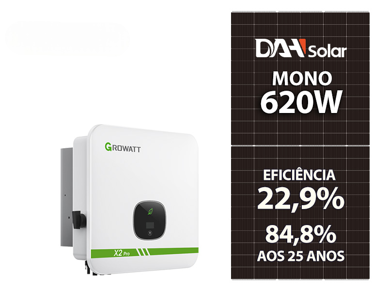GERADOR DE ENERGIA SOLAR GROWATT